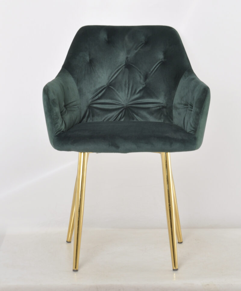 Samta krēsls "Fancy" Bēšs, Black, Rozā, Zaļā, Zāle, Zelta, Zilais